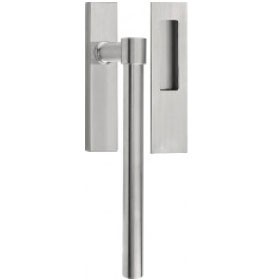 Pull-up sliding door handle BASICS with flush pull, 80/10 mm
