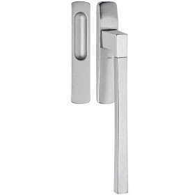 Pull-up sliding door handle 197/A with flush pull, 80/10 mm