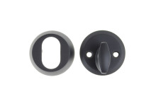 Cylinder escutcheon 256 in black