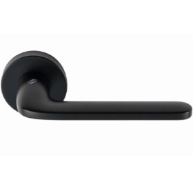 Door handle ROBOQUATTRO on round rose (E)