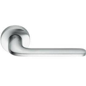 Door handle ROBOQUATTRO on round rose (E)