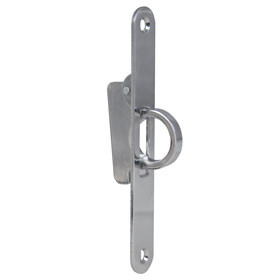 Sliding door handle with a ring 150x20 mm CR