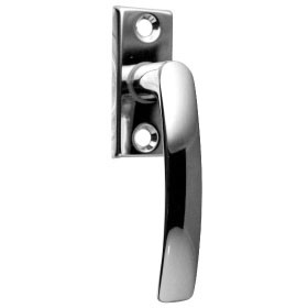 Window handle on plate 1010 Chrome (kara7*32) + bolts 5x35 2pcs