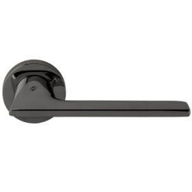 Door handle ALATO on round rose (E)