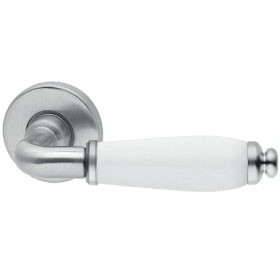 Door handle OSLO with keyhole esc. HCR/POR (E)