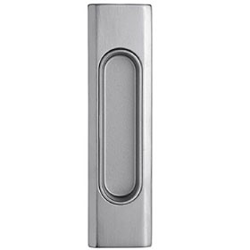 Sliding door handle 38x143 mm