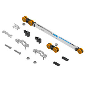 Rullikute komplekt SF-P140 STAR XL siinile, max 140 kg, 1x topelt softclose