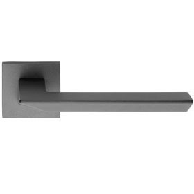 Door handle TRIO square rose AS (E)