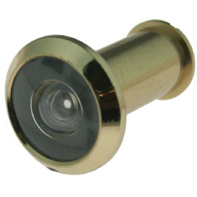 Door viewer 70-110 mm, diameter 14mm Brass,180`