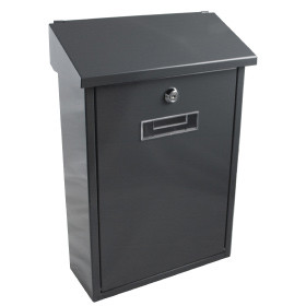 Mailbox TX0070-2 with name slot PR/RAL7016