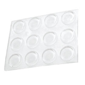 Rubber adhesive protector 12x3 mm, 24 pcs/pack AMIG