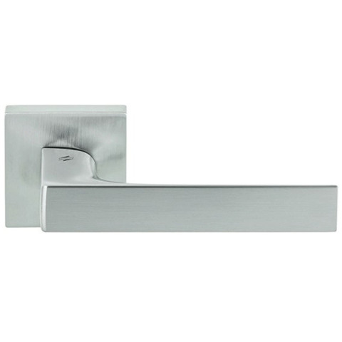 Door handle ROBOCINQUE without escutcheons on 10 x 50 mm rose HCR (E)