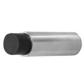 Doorstop wall-mounted 22x80 mm stainless steel AISI-304
