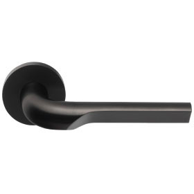 Door handle RIVIO GL100-G on rose MU PVD (E)