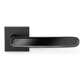 Door handle FRAME on square rose (E)