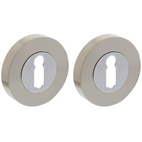 Keyhole escutcheon 10x52 mm