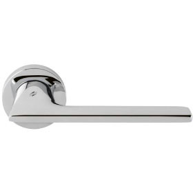 Door handle ALATO on round rose (E)