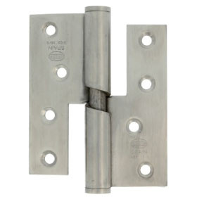 Door hinge AMIG 100x88x3 mm MRST/AISI-304 right