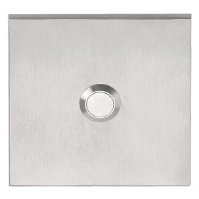 Bell push SQUARE LSQ80 80x80x6 mm