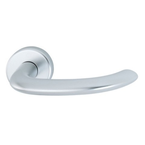 Door handle MARSEILLE on round rose, 37-42 mm doors F1 (E)