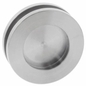 Sliding door handle, round D59,5 mm MRST/AISI-304