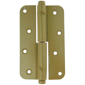 Door hinge 110x70 mm Golden right