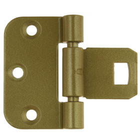 Door hinge 65x78x2,5 mm, straight adjustable JMEX