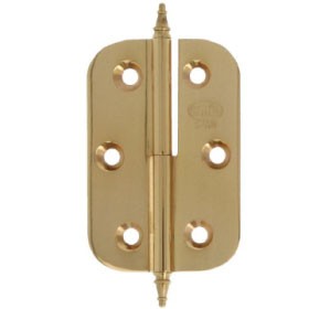 Window hinge AMIG 60x40x2,0 mm Brass right