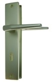 Door handle 210 + handle plate B/72 mm F2 AN
