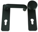 Door handle + door knob SP6 for fire-resistant doors PZ72 mm MU