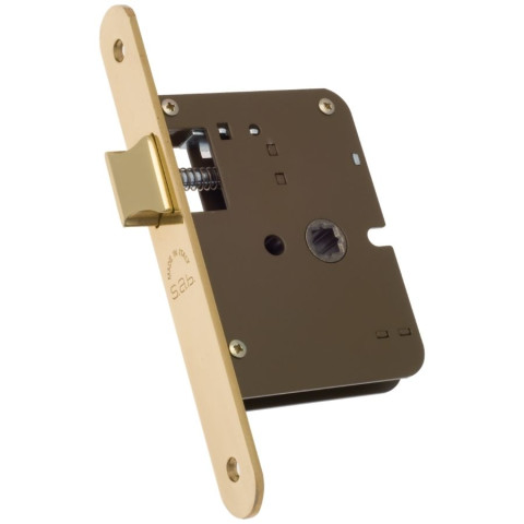Lock case 2150T E50 + straight striker 355T satin brass
