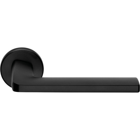 Ukselink AXIS ümaral rosetil MU/RAL9005 (E)