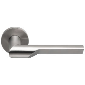 Door handle RIVIO GL101-G on rose MRST (E)