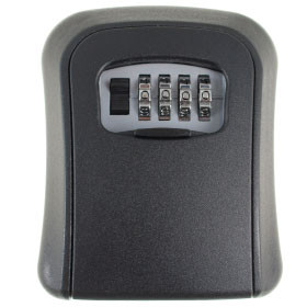 Key safe box 121x87x41 mm with digit numeric code MU