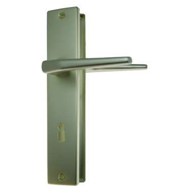 Door handle 210 + handle plate B/72 mm F2 AN