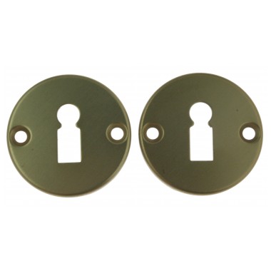 Keyhole escutcheon D50 F4 + screws (E)
