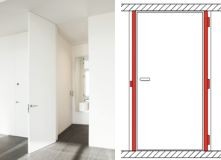Doorsystem Xinnix X2-40-MC for ceiling high doors with max height/width 2600/1230 mm