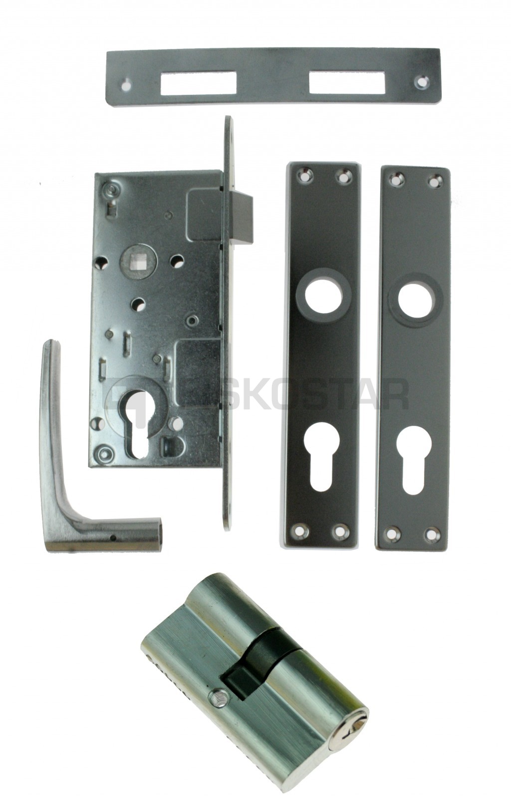 Ukseluku Komplekt Zv45 Zn Vasak 30 30 Al Ni Sudamik Link Plaadiga Cr Fiskostar Ou