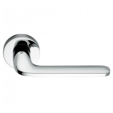 Door handle ROBOQUATTRO on round rose (E)