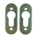 Oval cylinder escutcheon 67x27 mm PZ F2 (SC/E)