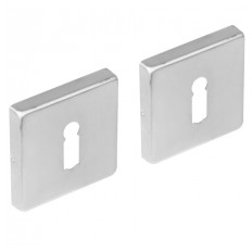 Squared keyhole escutcheon 53x53 mm MRST (E) AISI-304