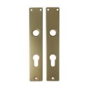 Handle plate 72 X PZ F4 + screws