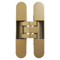 Concealed hinge with 4 covers INVISACTA 120x23 mm 3D HME