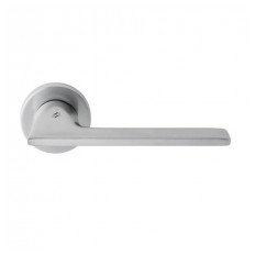 Door handle ALATO on round rose with cylinder esc. (E)