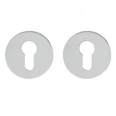 Cylinder escutcheon on round 2 mm rose PZ, 37-42 mm doors MRST (SC/E) AISI-304