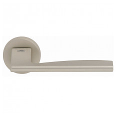 Door handle LINK without escutcheon on rose (E)