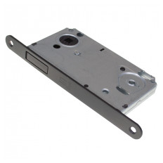 Lock case with magnetic latch B-TWIN 340 BB/90/50/18 RAL9005 + black kit 2 screws 3,5 x 20 mm