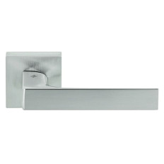 Door handle ROBOCINQUE without escutcheons on 10 x 50 mm rose HCR (E)
