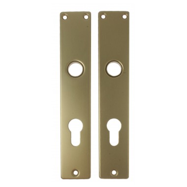 Handle plate 72 I PZ F4 + screws