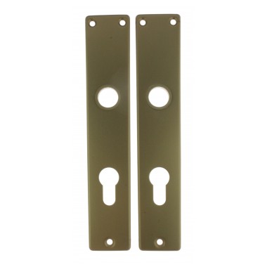 Handle plate 85 I PZ F4 + screws